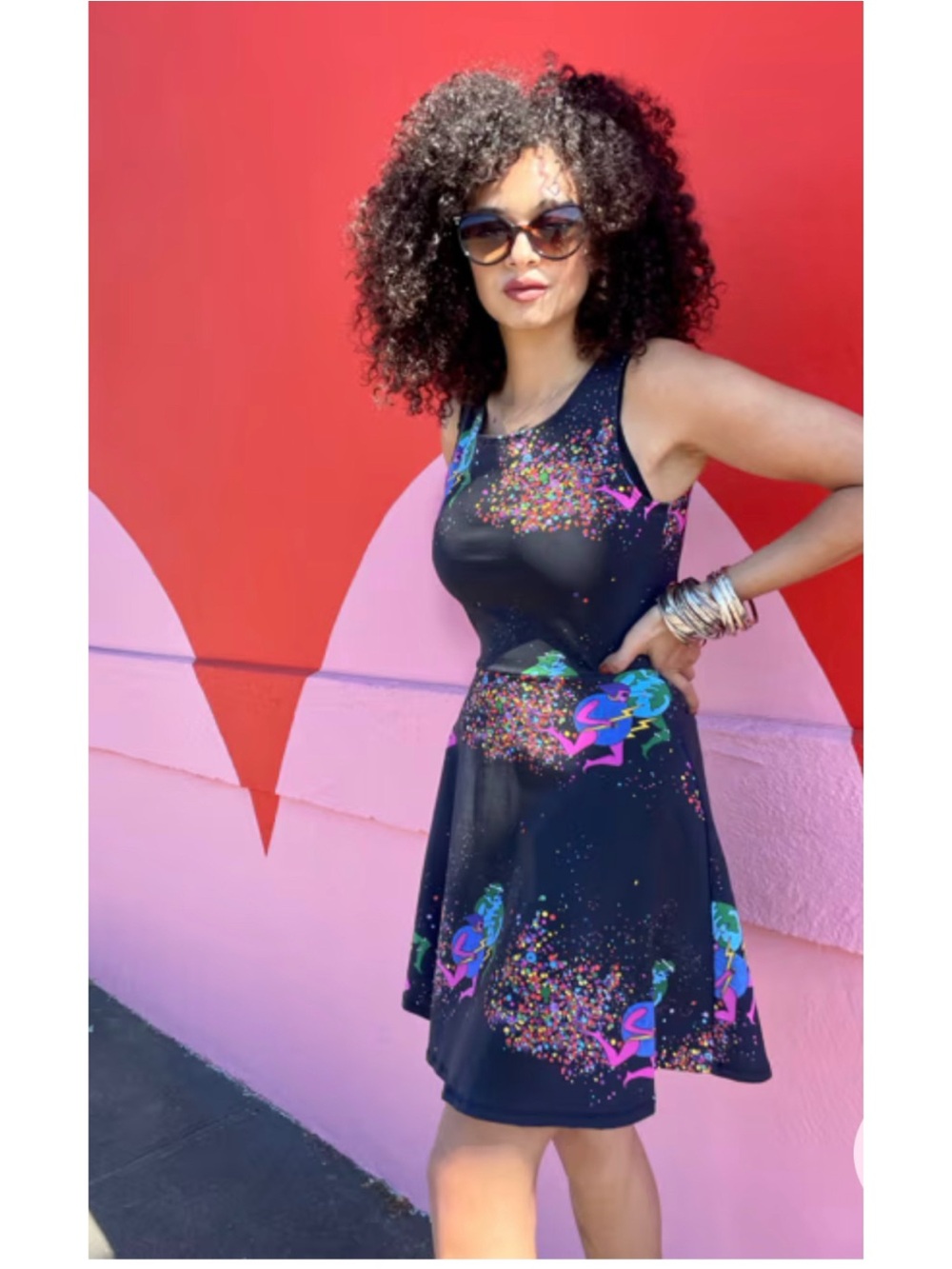 Nooworks Brenda Cosmic Dress sz XL